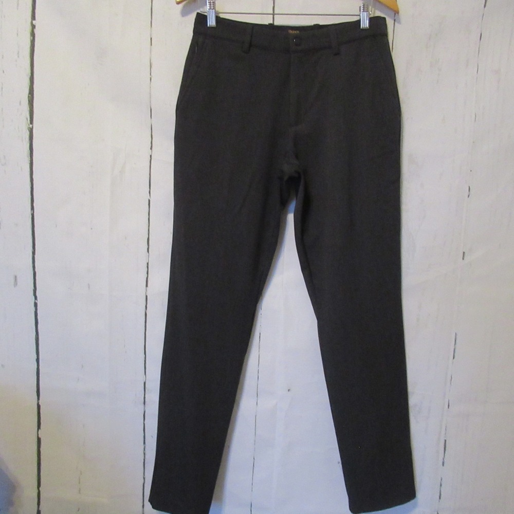 Quince Pants Mens 30 Charcoal Gray Ultra Stretch 24/7 Smart Chino